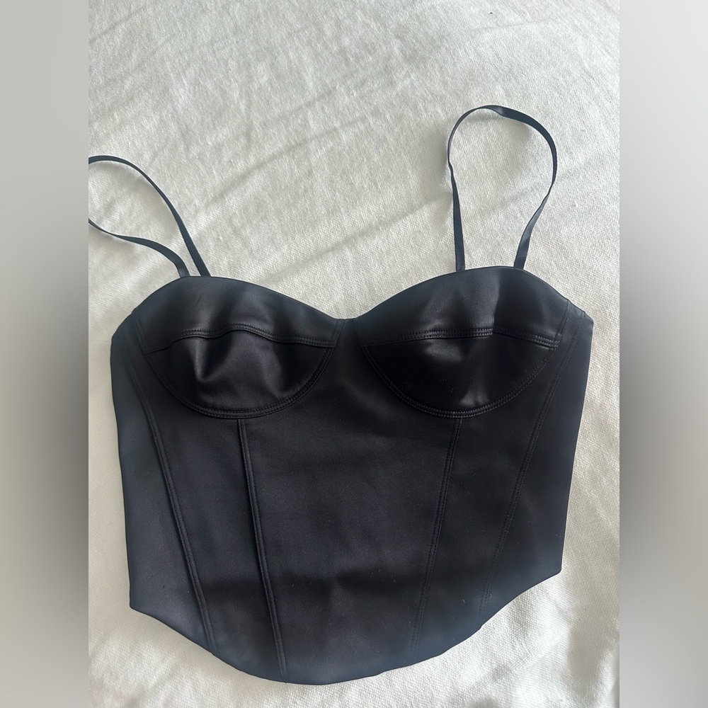 Aritzia Women's Black Corset